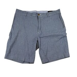 POLO Ralph Lauren Shorts Men's Stretch Classic Fit Gingham Blue White Size 30